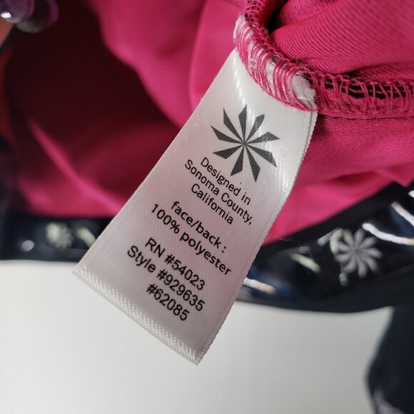 Athleta Queen Of The Mountain Running Jacket S Black Reflective‎ Zip Lightweight - Picture 10 of 11